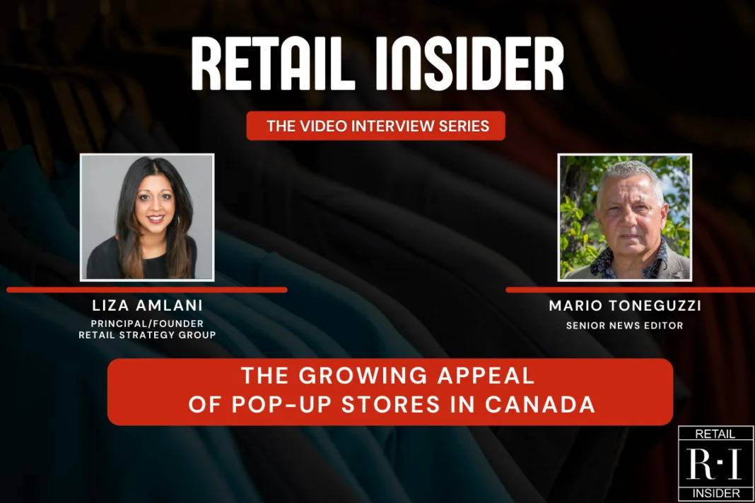 Video Interview: The Growing Appeal Of Pop-Up Stores in Canada